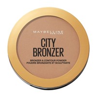 Maybelline City Bronzer Powder & Contouring 8gr - Deep Cool - Προσφέρει Βελούδινο Ματ Φινίρισμα
