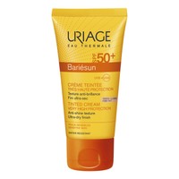 Uriage Bariesun Spf50+ Tinted Cream Very High Protection Αντηλιακή Προσώπου Πολύ Υψηλής Προστασίας με Χρώμα & Ματ Τελείωμα 50ml - Claire