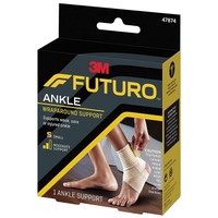 3M Futuro Wrap Around Ankle Support 1 Τεμάχιο - Small - Επιστραγαλίδα με Ιμάντα Περίδεσης Μέτριας Στήριξης