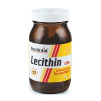 Health Aid Super Lecithin GMO Free 1200mg 50tabs - Συμπλήρωμα Διατροφής Φυσικής Λιποδιάλυσης