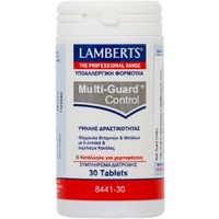 Lamberts Multi-Guard Control 30tabs - Συμπλήρωμα Διατροφής Πολυβιταμινών με Εκχύλισμα Κανέλας για τον Έλεγχο των Μεταβολικών Ρυθμών Παραγωγής Ενέργειας Μετά τα Γεύματα & Ρύθμιση των Επιπέδων Γλυκόζης στο Αίμα