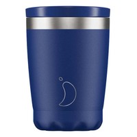 Chilly's Coffee Cup 340ml - Matte Blue - Ανοξείδωτη Κούπα για Ροφήματα