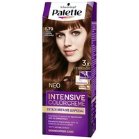 Schwarzkopf Palette Intensive Hair Color Creme Kit 1 Τεμάχιο - 6.70 Ξανθό Σκούρο Μπρονζέ - Μόνιμη Κρέμα Βαφή Μαλλιών για Έντονο Χρώμα Μεγάλης Διάρκειας & Περιποίηση