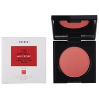 Korres Wild Rose Blush 5.5g - 46 Bright Coral - Άγριο Τριαντάφυλλο Ρουζ Μεταξένιας Υφής για Λάμψη & Ζωηρό Χρώμα