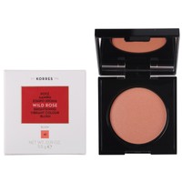 Korres Wild Rose Blush 5.5g - 42 Luminous Apricot - Άγριο Τριαντάφυλλο Ρουζ Μεταξένιας Υφής για Λάμψη & Ζωηρό Χρώμα
