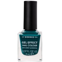 Korres Gel Effect Nail Colour 11ml - Cypress 88 - Βερνίκι Νυχιών με Αμυγδαλέλαιο για Έντονη Λάμψη & Μεγάλη Διάρκεια