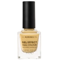 Korres Gel Effect Nail Colour 11ml - 93 It's Bananas - Βερνίκι Νυχιών με Αμυγδαλέλαιο για Έντονη Λάμψη & Μεγάλη Διάρκεια