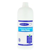 Ecofarm Neutral Αλκοολούχος Λοσιόν 70° - 1000ml - Οινόπνευμα Μετουσιωμένο με Ήπια Αντισηπτική Δράση