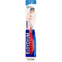 Elgydium Junior Soft Toothbrush Κόκκινο 1 Τεμάχιο - Μαλακή Οδοντόβουρτσα για Παιδιά 7 Έως 12 Ετών
