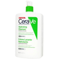 CeraVe Hydrating for Normal to Dry Skin Face & Body Cleanser Cream 1Lt - Ενυδατική Κρέμα Καθαρισμού Προσώπου & Σώματος για Κανονική προς Ξηρή Επιδερμίδα