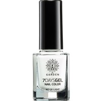 Garden 7 Days Gel Nail Color No UV Light  12ml - 01 - Ημιμόνιμο Βερνίκι-Gel Πολύ Μεγάλης Διάρκειας