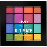 NYX Professional Makeup Ultimate Shadow Palette 1 Τεμάχιο - Brights - Παλέτα Επαγγελματικού Επιπέδου Εξοπλισμένη με 16 Σκιές Υψηλής Απόδοσης