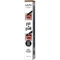 NYX Professional Makeup Fill & Fluff Eyebrow Pomade Pencil 0,2gr 1 Τεμάχιο - Taupe - Μολύβι Φρυδιών με Απαλή Μύτη