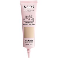 NYX Professional Makeup Bare With Me Tinted Skin Veil Make up 27ml - Vanilla Nude - Κρέμα Προσώπου με Χρώμα που Χαρίζει Διάφανο Μεταξένιο Αποτέλεσμα