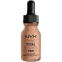 NYX Professional Makeup Total Control Pro Drop Foundation 13ml - Medium Buff - Δίνει στο Δέρμα Φυσικό Υγιές Φινίρισμα Απαλύνοντας τις Ατέλειες