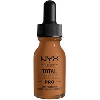 NYX Professional Makeup Total Control Pro Drop Foundation 13ml - Almond - Δίνει στο Δέρμα Φυσικό Υγιές Φινίρισμα Απαλύνοντας τις Ατέλειες