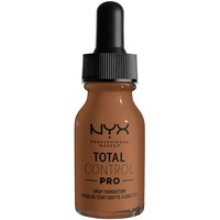 NYX Professional Makeup Total Control Pro Drop Foundation 13ml - Cappuccino - Δίνει στο Δέρμα Φυσικό Υγιές Φινίρισμα Απαλύνοντας τις Ατέλειες