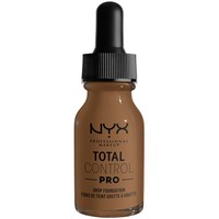 NYX Professional Makeup Total Control Pro Drop Foundation 13ml - Deep Sable - Δίνει στο Δέρμα Φυσικό Υγιές Φινίρισμα Απαλύνοντας τις Ατέλειες