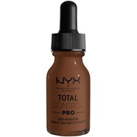 NYX Professional Makeup Total Control Pro Drop Foundation 13ml - Deep Rich - Δίνει στο Δέρμα Φυσικό Υγιές Φινίρισμα Απαλύνοντας τις Ατέλειες