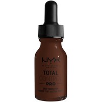 NYX Professional Makeup Total Control Pro Drop Foundation 13ml - Deep Ebony - Δίνει στο Δέρμα Φυσικό Υγιές Φινίρισμα Απαλύνοντας τις Ατέλειες