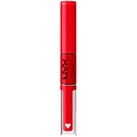 NYX Professional Makeup Shine Loud High Shine Lip Color 6,5ml - Rebel In Red - Gloss με Έντονο Χρώμα & Εξαιρετικά Γυαλιστερό Φινίρισμα