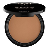 NYX Professional Makeup Matte Bronzer 9.5gr - Deep Tan - Πούδρα που Χαρίζει στην Επιδερμίδα Χρυσαφένιο Χρώμα