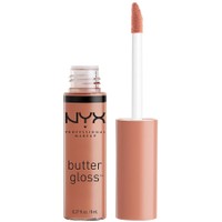 NYX Professional Makeup Lip Butter Gloss 8ml - 14 Madeleine - Βελούδινα Απαλό & Μεταξένιο Lip Gloss