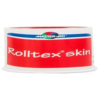 Master Aid Rolltex Skin 5m x 1.25cm 1 Τεμάχιο - Αυτοκόλλητη Επιδεσμική Ταινία Καφέ