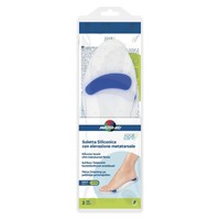 Master Aid Foot Care Silicone Insole with Metatarsal Raise 2 Τεμάχια - Large 41/42 - Πάτοι Σιλικόνης με Μαξιλάρι Μεταταρσίου (Άκανθαμετατάρσιο)