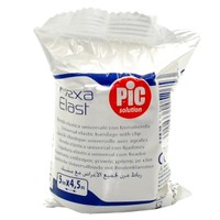 Pic Solution Flexa Elast 1 Τεμάχιο - 5cm x 4.5cm - Ελαστικός Επίδεσμος Γενικής Χρήσης με Κλιπ σε Λευκό Χρώμα