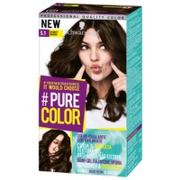 Schwarzkopf Pure Color Permanent Hair Color 1 Τεμάχιο - 5.1 Smokey Brown - Μόνιμη Επαγγελματική Βαφή Μαλλιών για Έντονο Χρώμα που Διαρκεί