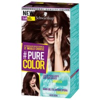 Schwarzkopf Pure Color Permanent Hair Color 1 Τεμάχιο - 3.68 Vamp Brown - Μόνιμη Επαγγελματική Βαφή Μαλλιών για Έντονο Χρώμα που Διαρκεί