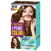 Schwarzkopf Pure Color Permanent Hair Color 1 Τεμάχιο - 7.60 Milky Chocolate - Μόνιμη Επαγγελματική Βαφή Μαλλιών για Έντονο Χρώμα που Διαρκεί