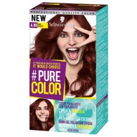 Schwarzkopf Pure Color Permanent Hair Color 1 Τεμάχιο - 6.80 Red Velvet - Μόνιμη Επαγγελματική Βαφή Μαλλιών για Έντονο Χρώμα που Διαρκεί