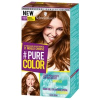 Schwarzkopf Pure Color Permanent Hair Color 1 Τεμάχιο - 7.57 Toffee Addiction - Μόνιμη Επαγγελματική Βαφή Μαλλιών για Έντονο Χρώμα που Διαρκεί