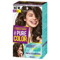Schwarzkopf Pure Color Permanent Hair Color 1 Τεμάχιο - 6.0 Caffe Latte - Μόνιμη Επαγγελματική Βαφή Μαλλιών για Έντονο Χρώμα που Διαρκεί