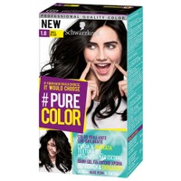 Schwarzkopf Pure Color Permanent Hair Color 1 Τεμάχιο - 1.0 Vinyl Black - Μόνιμη Επαγγελματική Βαφή Μαλλιών για Έντονο Χρώμα που Διαρκεί