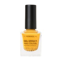 Korres Gel Effect Nail Colour 11ml - Sunshine 91 - Βερνίκι Νυχιών με Αμυγδαλέλαιο για Έντονη Λάμψη & Μεγάλη Διάρκεια