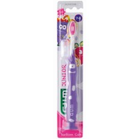 Gum Junior 6+ Soft Toothbrush 1 Τεμάχιο - Μωβ - Παιδική Μαλακή Οδοντόβουρτσα με Βάση Βεντούζα