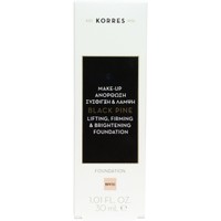 Korres Black Pine Lifting, Firming & Brightening Foundation Make-up 30ml - Bpf00 - Make-up Ανόρθωσης, Σύσφιξης & Λάμψης για Αψεγάδιαστο Αποτέλεσμα Μεγάλης Διάρκειας