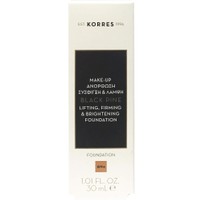 Korres Black Pine Lifting, Firming & Brightening Foundation Make-up 30ml - Bpf4 - Make-up Ανόρθωσης, Σύσφιξης & Λάμψης για Αψεγάδιαστο Αποτέλεσμα Μεγάλης Διάρκειας