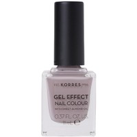 Korres Gel Effect Nail Colour 11ml - Cocoa Cream 35 - Βερνίκι Νυχιών με Αμυγδαλέλαιο για Έντονη Λάμψη & Μεγάλη Διάρκεια