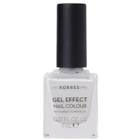 Korres Gel Effect Nail Colour 11ml - Coconut Smoothie 11 - Βερνίκι Νυχιών με Αμυγδαλέλαιο για Έντονη Λάμψη & Μεγάλη Διάρκεια