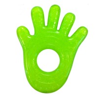 Munchkin Fun Ice Chewy Teether 1 Τεμάχιο - Χέρι Πράσινο - Παιχνίδι Μάσησης για Ανακούφιση του Πόνου Οδοντοφυΐας