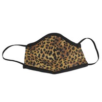 Multi Purpose Fabric Protective Mask for Children 1 Τεμάχιο - Leopard - Υφασμάτινη Μάσκα Προστασίας Πολλαπλών Χρήσεων για Παιδιά σε Διάφορα Σχέδια & Χρώματα