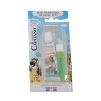 Pasta Del Capitano Travel Kit Junior 20ml - πράσινο - Παιδικό Σετ Στοματικής Υγιεινής από 6 Ετών, με Οδοντόβουρτσα & Οδοντόκρεμα