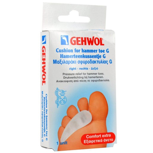 Gehwol Μαξιλαράκι Σφυροδακτυλίας G 1 Τεμάχιο Gehwol Μαξιλαράκι Σφυροδακτυλίας G 1 Τεμάχιο