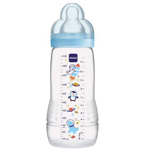 Mam Easy Active Baby Bottle Fairy Tale 4m+ Κωδ 361S 330ml - Μπλε