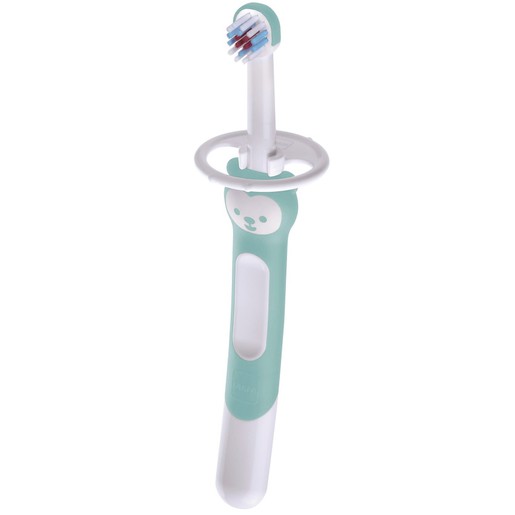 Mam Learn to Brush Soft Toothbrush 5m+, 1 Τεμάχιο, Κωδ 605 - Τιρκουάζ