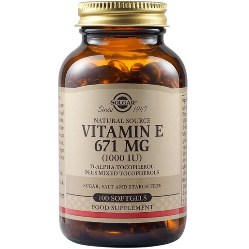 Solgar Vitamin E 671mg, 100 Softgels